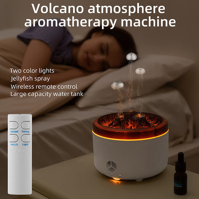 2023 Flame Volcano Увлажнитель воздуха Ароматизатор Рождественская акция с пультом дистанционного управления