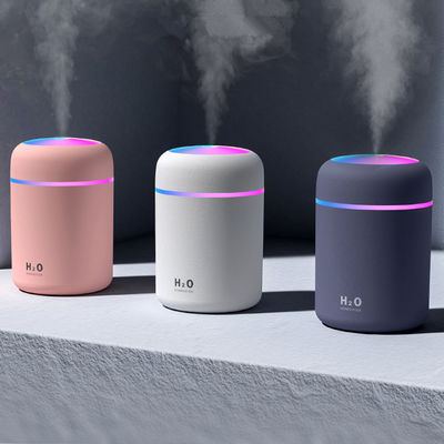 Настольный/Портативный USB-увлажнитель H2O с светодиодным освещением и низким уровнем шума 36 дБ