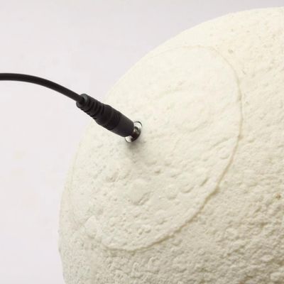 Снижаемая сенсорная дистанционная установка PLA 3D печатная лунная лампа с продолжительностью службы 10000 часов