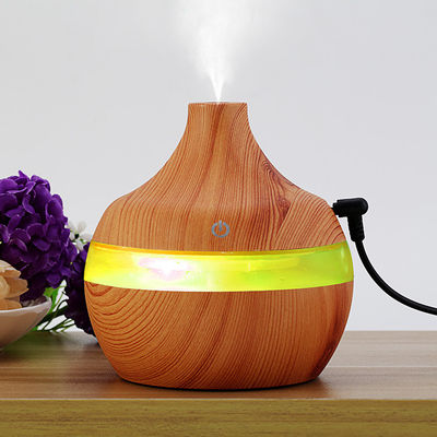5V портативный 300ML 7 цветообменный деревянный дизайн USB-нагреватель для функции времени