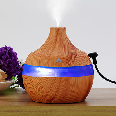 5V портативный 300ML 7 цветообменный деревянный дизайн USB-нагреватель для функции времени
