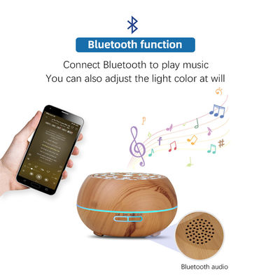550 мл электрический ароматный диффузор с дистанционным и Bluetooth динамиком
